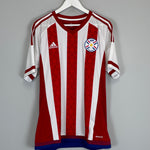 Shop 2015 PARAGUAY COPA AMERICA HOME SHIRT (L) ADIDAS, classic football shirts, vintage football shirts & retro soccer jerseys at Cult Kits