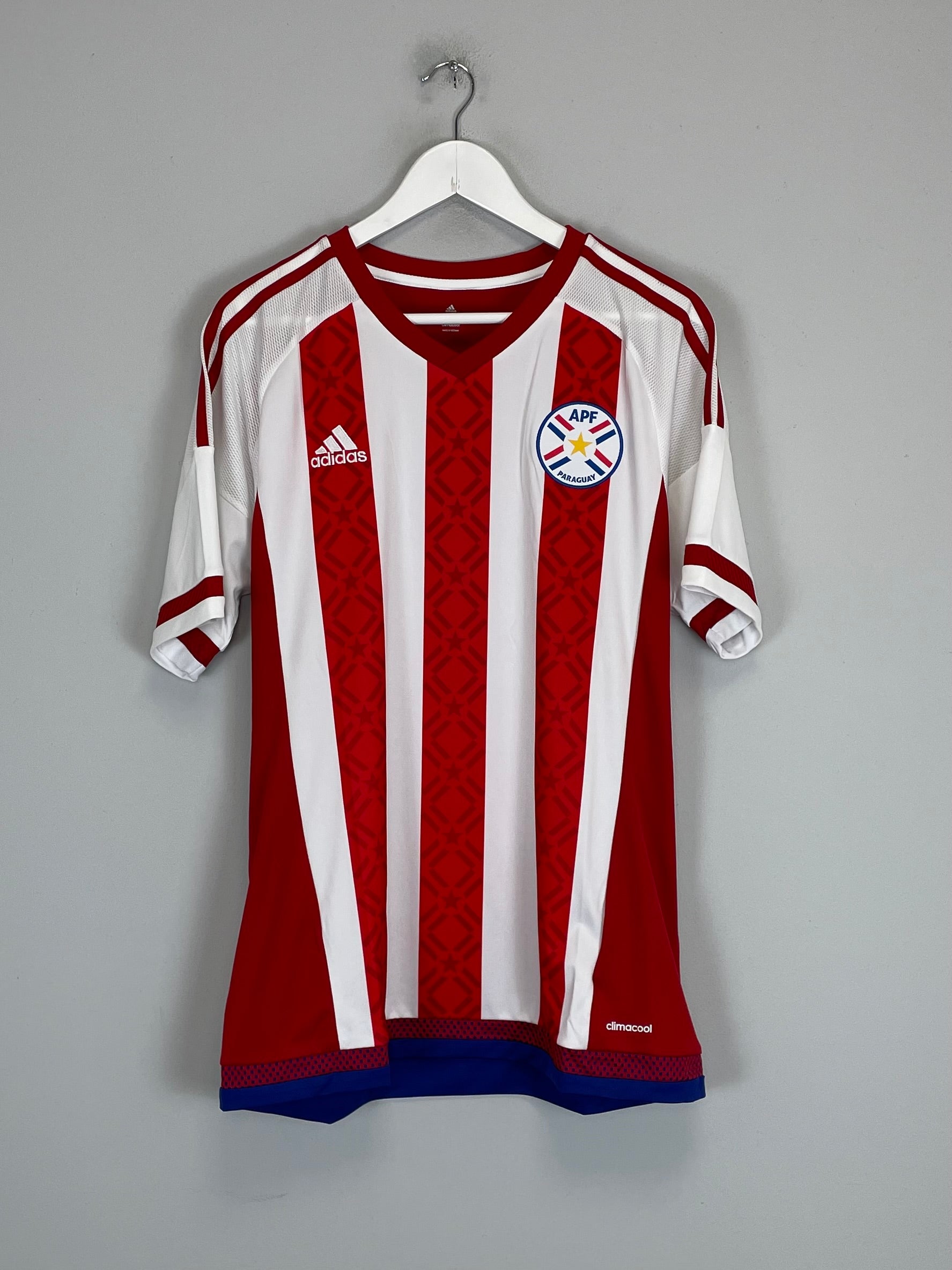 Shop 2015 PARAGUAY COPA AMERICA HOME SHIRT (L) ADIDAS, classic football shirts, vintage football shirts & retro soccer jerseys at Cult Kits
