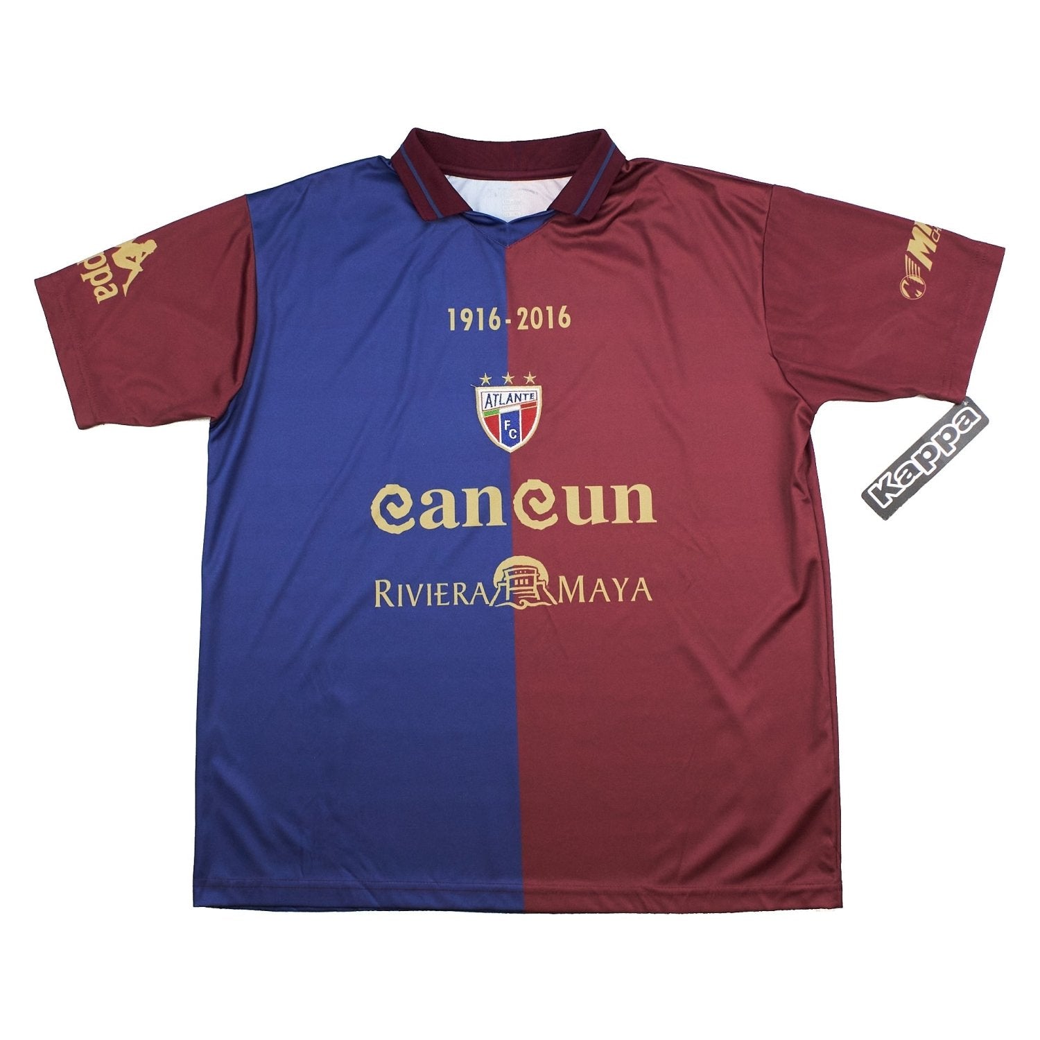 Buy 2016 Atlante *BNWT* Centenary Home Shirt (XL) Kappa ~ Free worldwide shipping ~ Authentic Vintage Football Shirts from Cult Kits