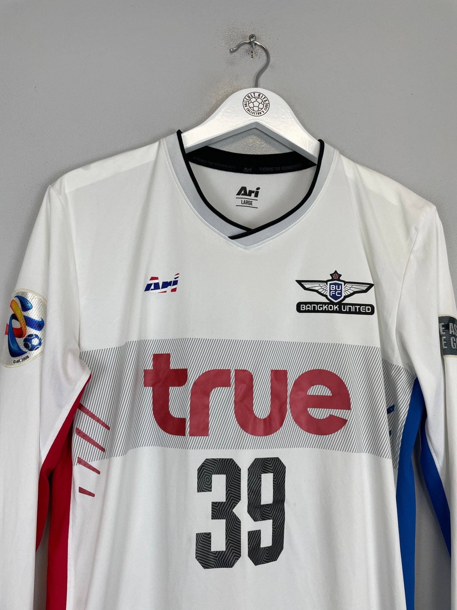 Shop 2016 BANGKOK UNITED POKLAW #39 L/S HOME SHIRT (L) ARI, classic football shirts, vintage football shirts & retro soccer jerseys at Cult Kits