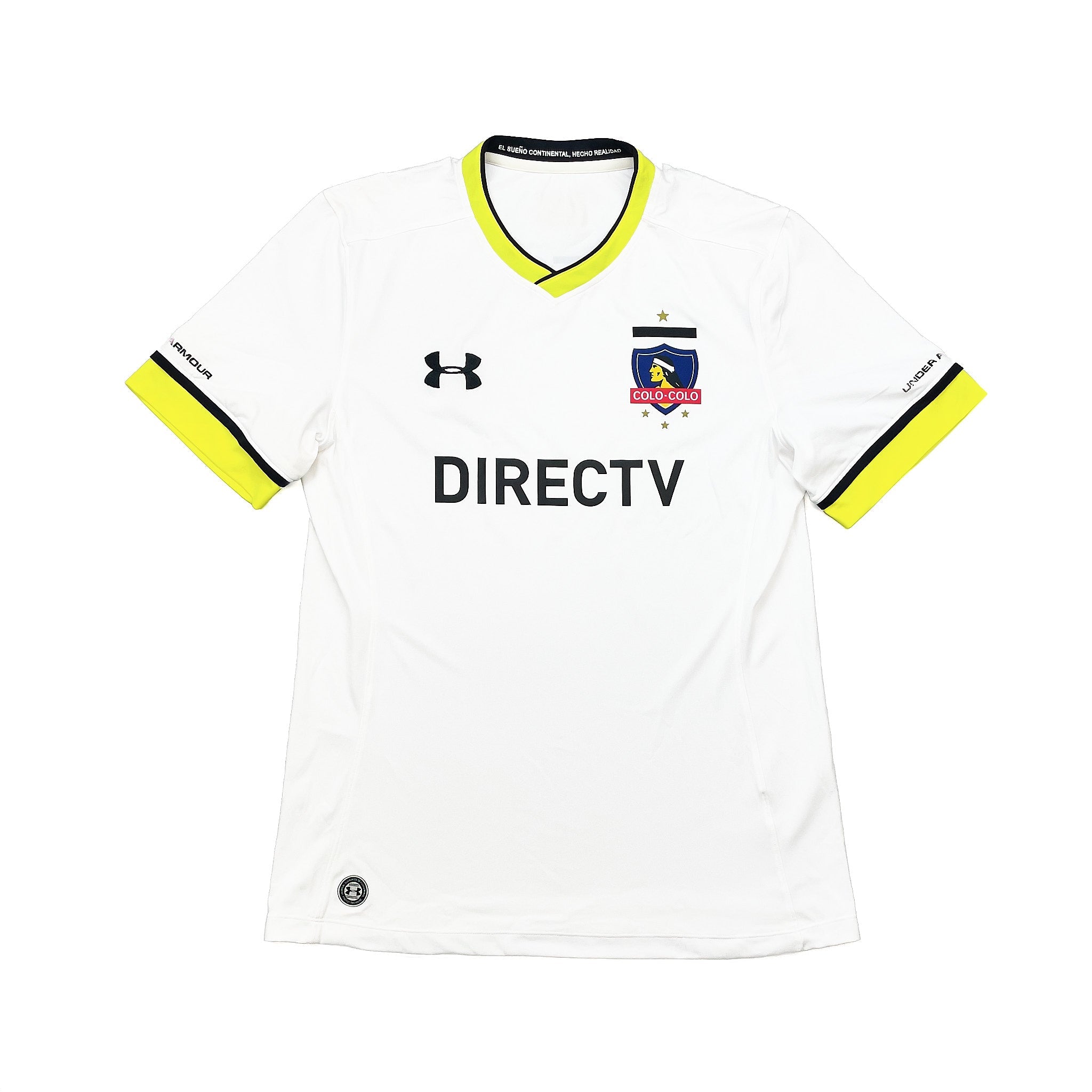 Buy 2016 Colo Colo Home Shirt (L) Under Armour ~ Free worldwide shipping available ~ Authentic Vintage Football Shirts from Cult Kits