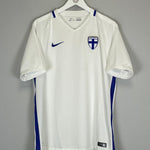 Shop 2016 FINLAND HOME SHIRT (L) NIKE, classic football shirts, vintage football shirts & retro soccer jerseys at Cult Kits