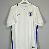 Shop 2016 FINLAND HOME SHIRT (L) NIKE, classic football shirts, vintage football shirts & retro soccer jerseys at Cult Kits