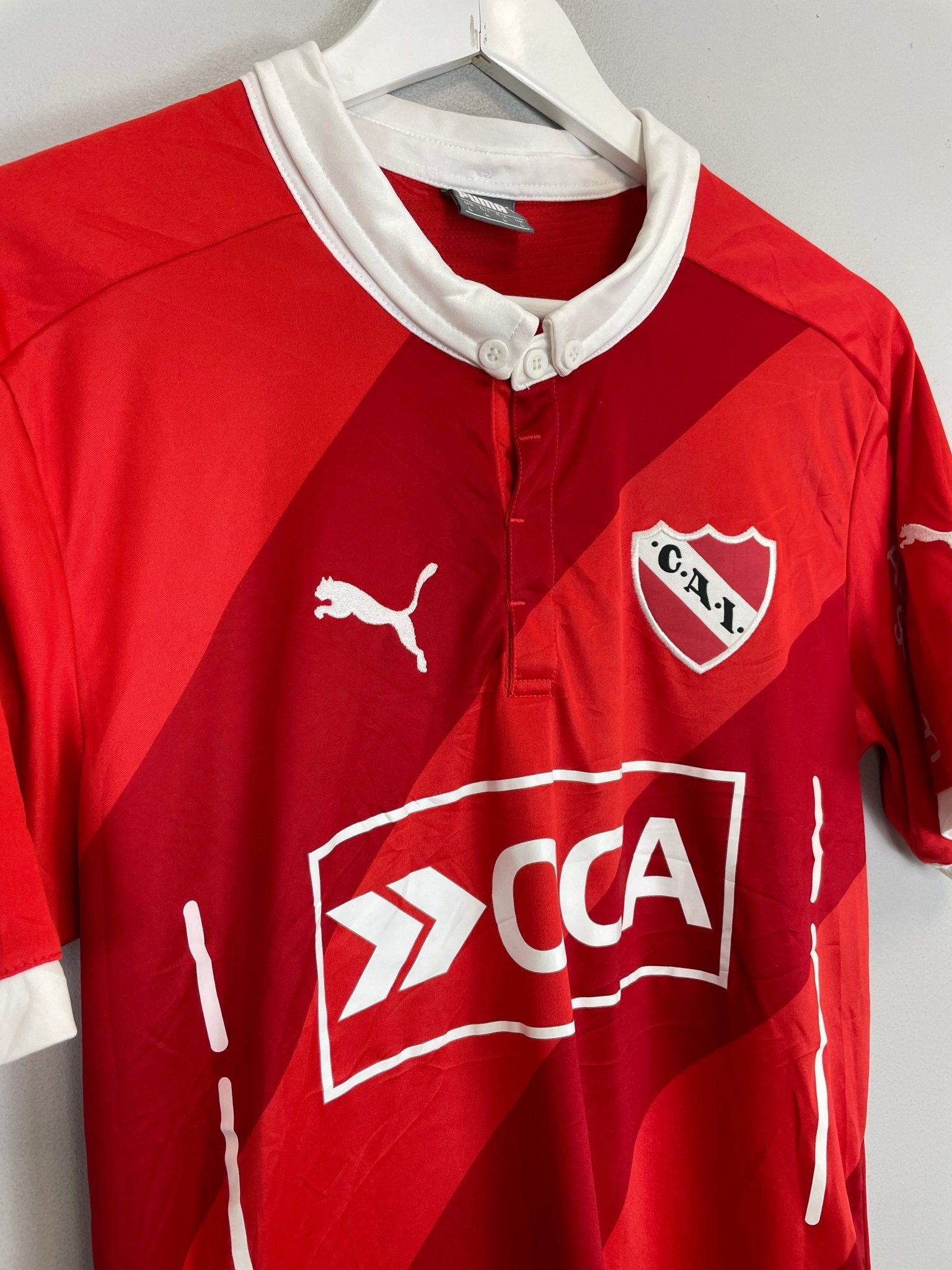 Shop 2016 INDEPENDIENTE HOME SHIRT (L) PUMA, classic football shirts, vintage football shirts & retro soccer jerseys at Cult Kits