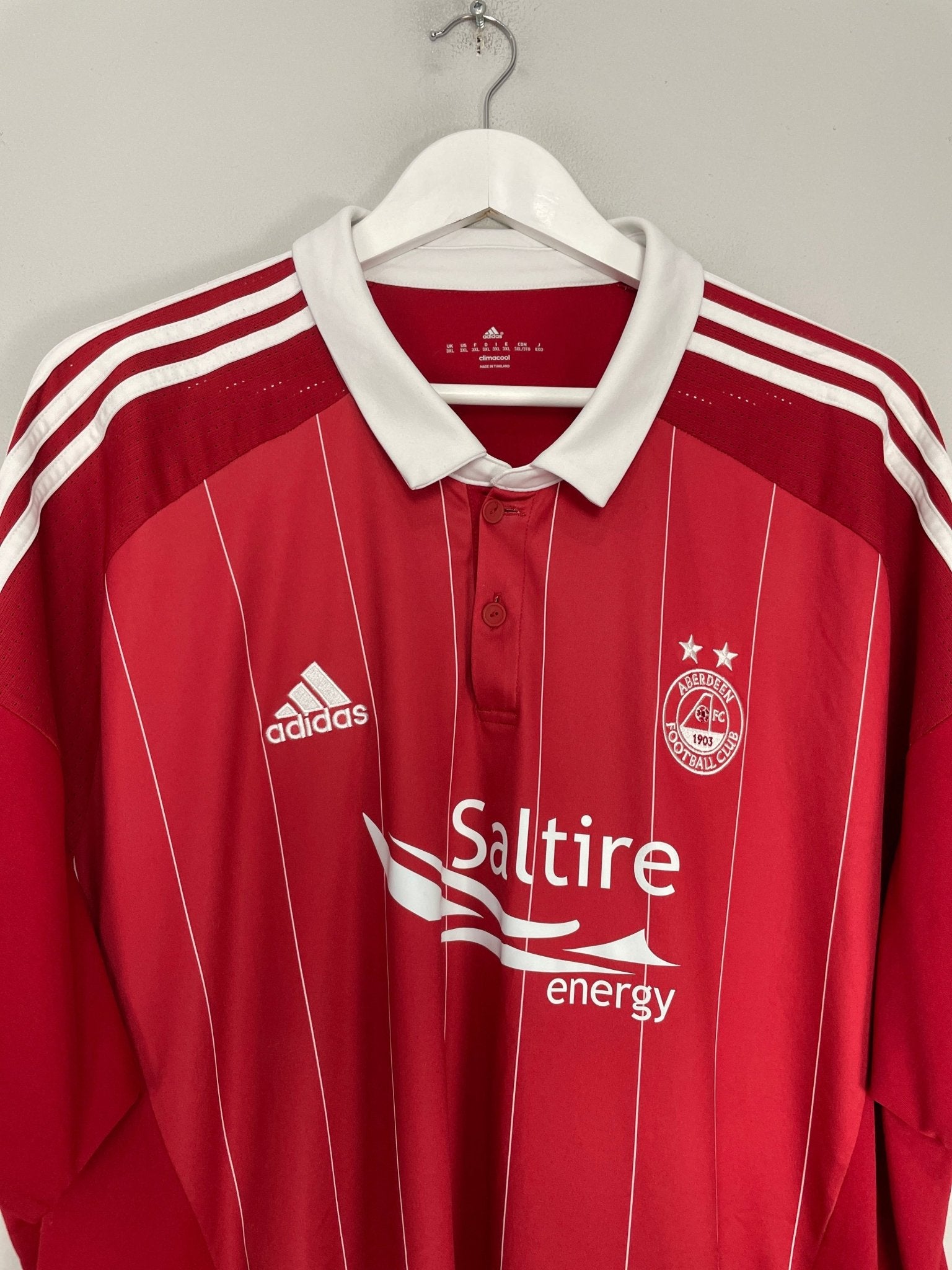 Shop 2016/17 ABERDEEN HOME SHIRT (XXXL) ADIDAS, classic football shirts, vintage football shirts & retro soccer jerseys at Cult Kits