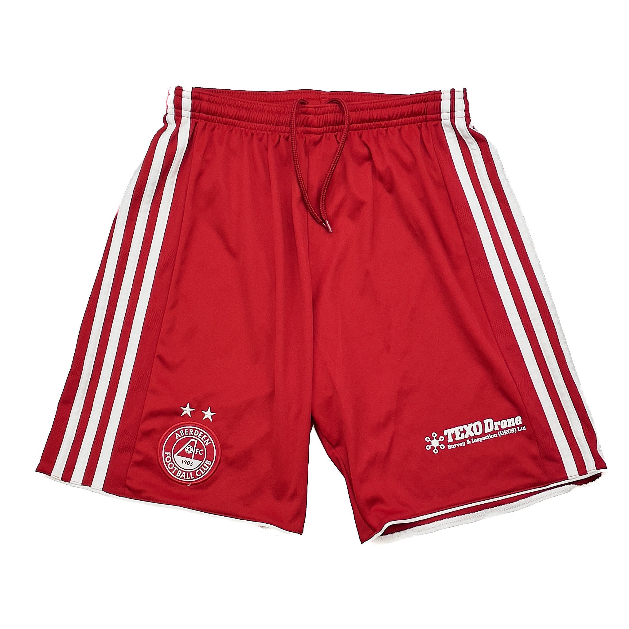 Buy 2016/17 Aberdeen Home Shorts (S) Adidas ~ Free worldwide shipping ~ Authentic Vintage Football Shirts from Cult Kits