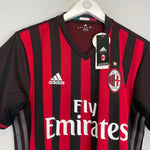 2016/17 AC MILAN *BNWT* HOME SHIRT (M) ADIDAS - Cult Kits - Medium - Buy Vintage Football Shirts, Authentic Retro Football Shirts For Sale, Classic Football Shirts & Soccer Jersey