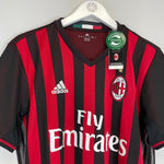 2016/17 AC MILAN *BNWT* HOME SHIRT (M) ADIDAS - Cult Kits - Medium - Buy Vintage Football Shirts, Authentic Retro Football Shirts For Sale, Classic Football Shirts & Soccer Jersey
