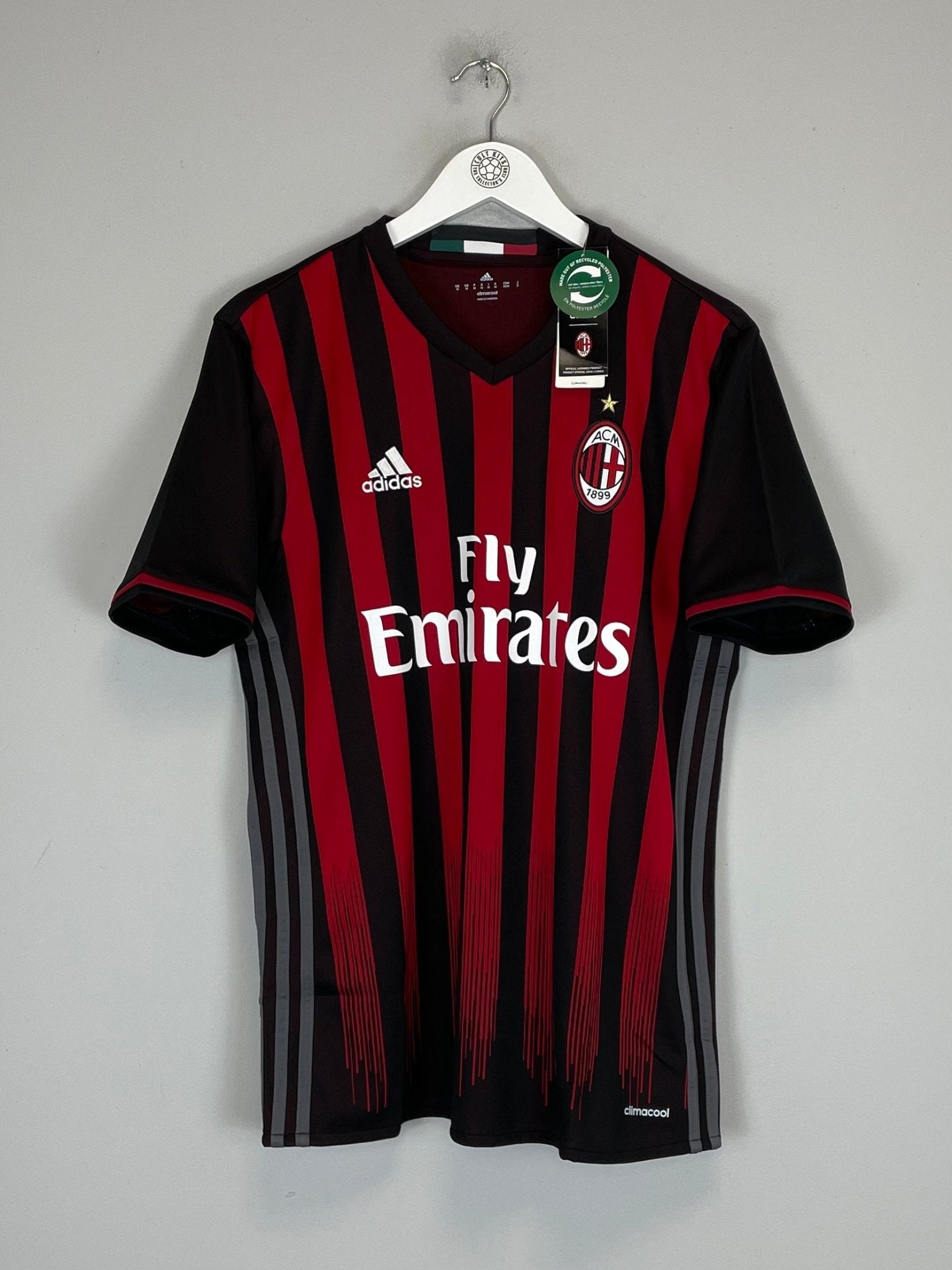 Shop 2016/17 AC MILAN KAKA #22 *BNWT* HOME SHIRT (M) ADIDAS, classic football shirts, vintage football shirts & retro soccer jerseys at Cult Kits