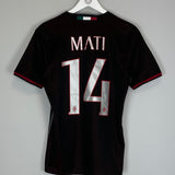 2016/17 AC MILAN MATI 14 HOME SHIRT (S) ADIDAS - Cult Kits - Small - Buy Vintage Football Shirts, Authentic Retro Football Shirts For Sale, Classic Football Shirts & Soccer Jersey