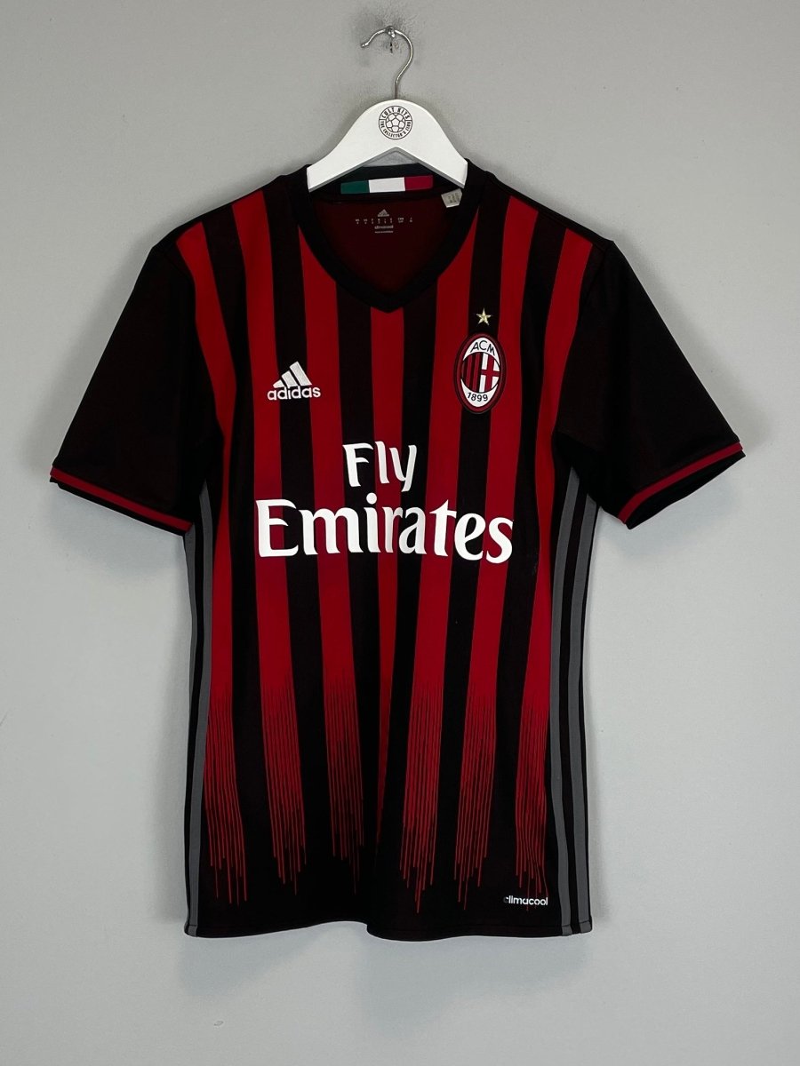 2016/17 AC MILAN MATI 14 HOME SHIRT (S) ADIDAS - Cult Kits - Small - Buy Vintage Football Shirts, Authentic Retro Football Shirts For Sale, Classic Football Shirts & Soccer Jersey