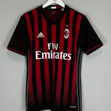 2016/17 AC MILAN MATI 14 HOME SHIRT (S) ADIDAS - Cult Kits - Small - Buy Vintage Football Shirts, Authentic Retro Football Shirts For Sale, Classic Football Shirts & Soccer Jersey