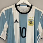 Shop 2016/17 ARGENTINA MESSI #10 HOME SHIRT (M) ADIDAS, classic football shirts, vintage football shirts & retro soccer jerseys at Cult Kits