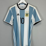 Shop 2016/17 ARGENTINA MESSI #10 HOME SHIRT (M) ADIDAS, classic football shirts, vintage football shirts & retro soccer jerseys at Cult Kits