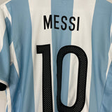 Shop 2016/17 ARGENTINA MESSI #10 HOME SHIRT (M) ADIDAS, classic football shirts, vintage football shirts & retro soccer jerseys at Cult Kits