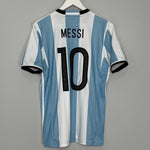 Shop 2016/17 ARGENTINA MESSI #10 HOME SHIRT (M) ADIDAS, classic football shirts, vintage football shirts & retro soccer jerseys at Cult Kits