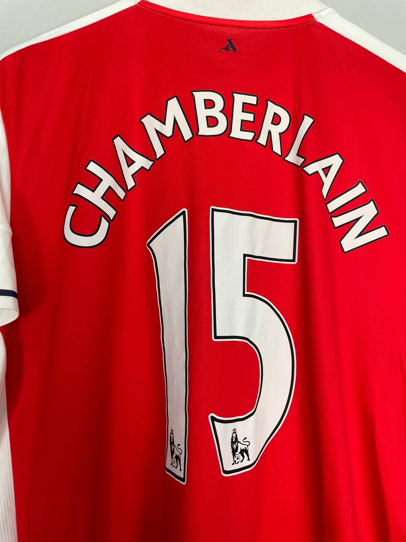 Shop 2016/17 ARSENAL CHAMBERLAIN #15 HOME SHIRT (XL) PUMA, classic football shirts, vintage football shirts & retro soccer jerseys at Cult Kits