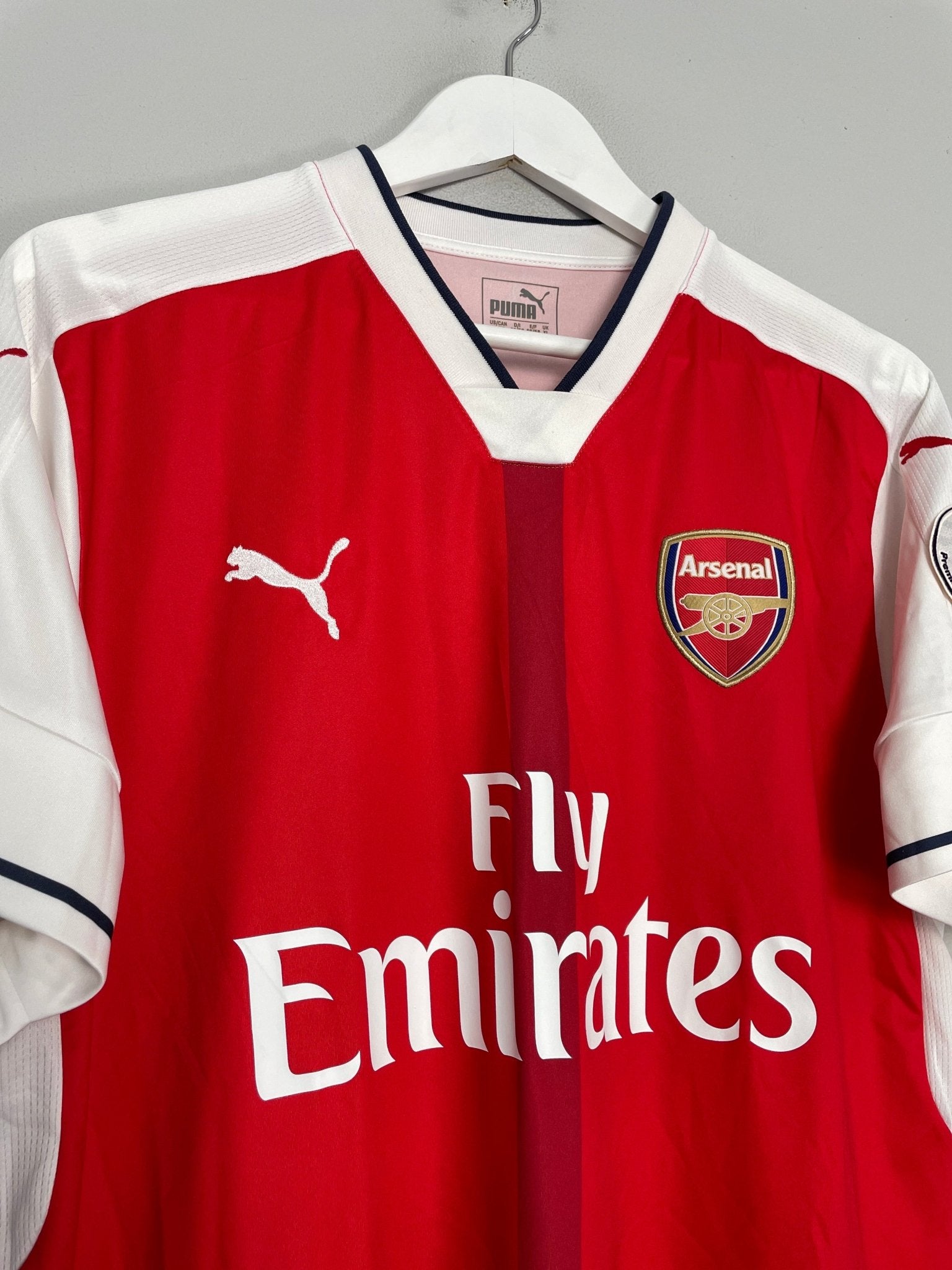 Shop 2016/17 ARSENAL CHAMBERLAIN #15 HOME SHIRT (XL) PUMA, classic football shirts, vintage football shirts & retro soccer jerseys at Cult Kits