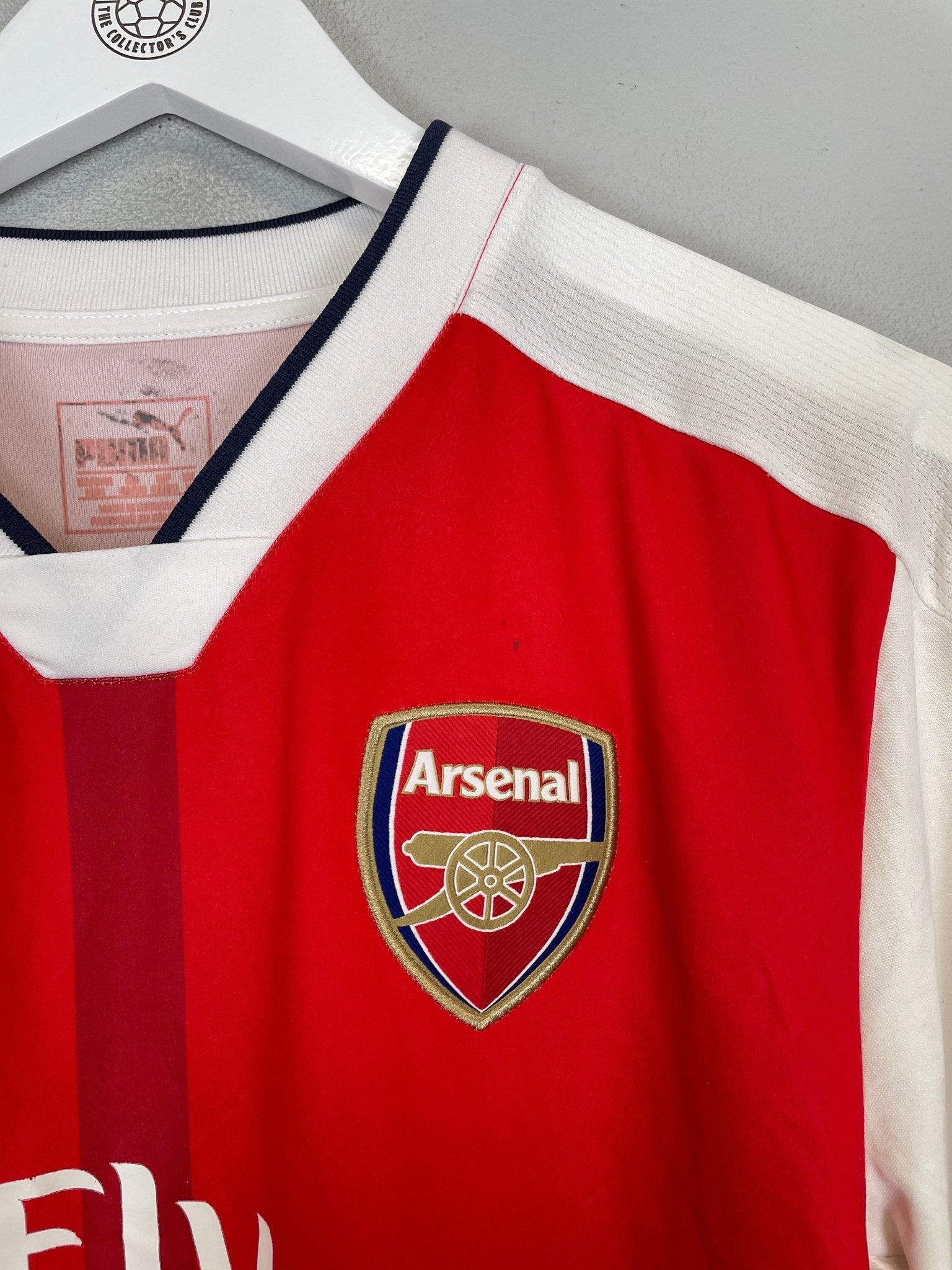Shop 2016/17 ARSENAL HOME SHIRT (M) PUMA, classic football shirts, vintage football shirts & retro soccer jerseys at Cult Kits