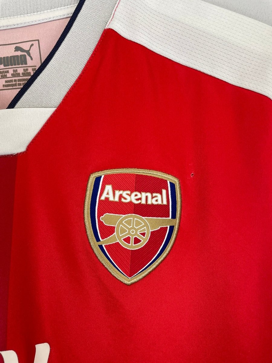 2016/17 ARSENAL HOME SHIRT (XL) PUMA - Cult Kits - XL - Buy Vintage Football Shirts, Authentic Retro Football Shirts For Sale, Classic Football Shirts & Soccer Jersey