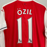Shop 2016/17 ARSENAL OZIL #11 HOME SHIRT (XL) PUMA, classic football shirts, vintage football shirts & retro soccer jerseys at Cult Kits