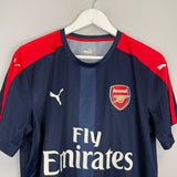 Shop 2016/17 ARSENAL TRAINING SHIRT (L) PUMA, classic football shirts, vintage football shirts & retro soccer jerseys at Cult Kits