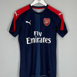 2016/17 ARSENAL TRAINING SHIRT (S) PUMA - Cult Kits - Small - Buy Vintage Football Shirts, Authentic Retro Football Shirts For Sale, Classic Football Shirts & Soccer Jersey