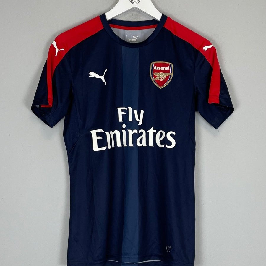 2016/17 ARSENAL TRAINING SHIRT (S) PUMA - Cult Kits - Small - Buy Vintage Football Shirts, Authentic Retro Football Shirts For Sale, Classic Football Shirts & Soccer Jersey