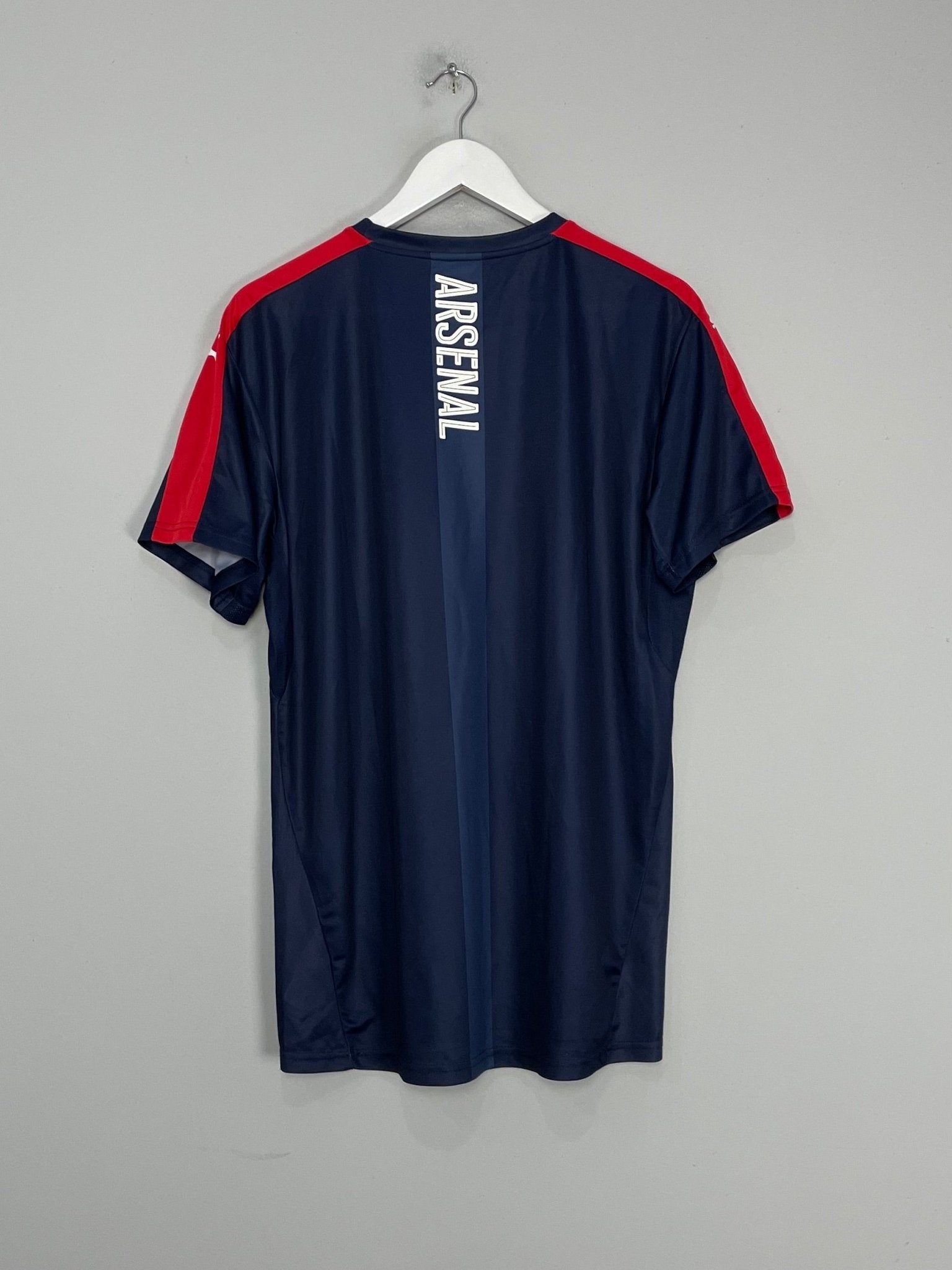 Shop 2016/17 ARSENAL TRAINING SHIRT (XL) PUMA, classic football shirts, vintage football shirts & retro soccer jerseys at Cult Kits