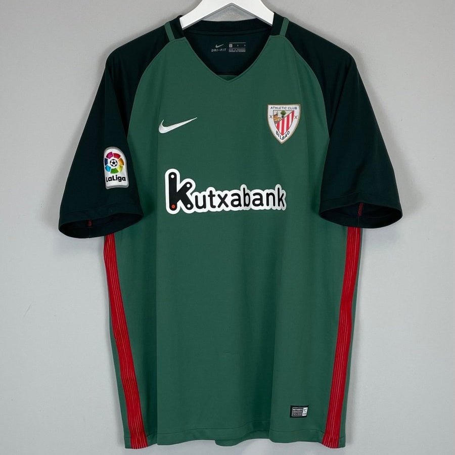 2016/17 ATHLETIC BILBAO AWAY SHIRT (L) NIKE - Cult Kits - Large - Buy Vintage Football Shirts, Authentic Retro Football Shirts For Sale, Classic Football Shirts & Soccer Jersey