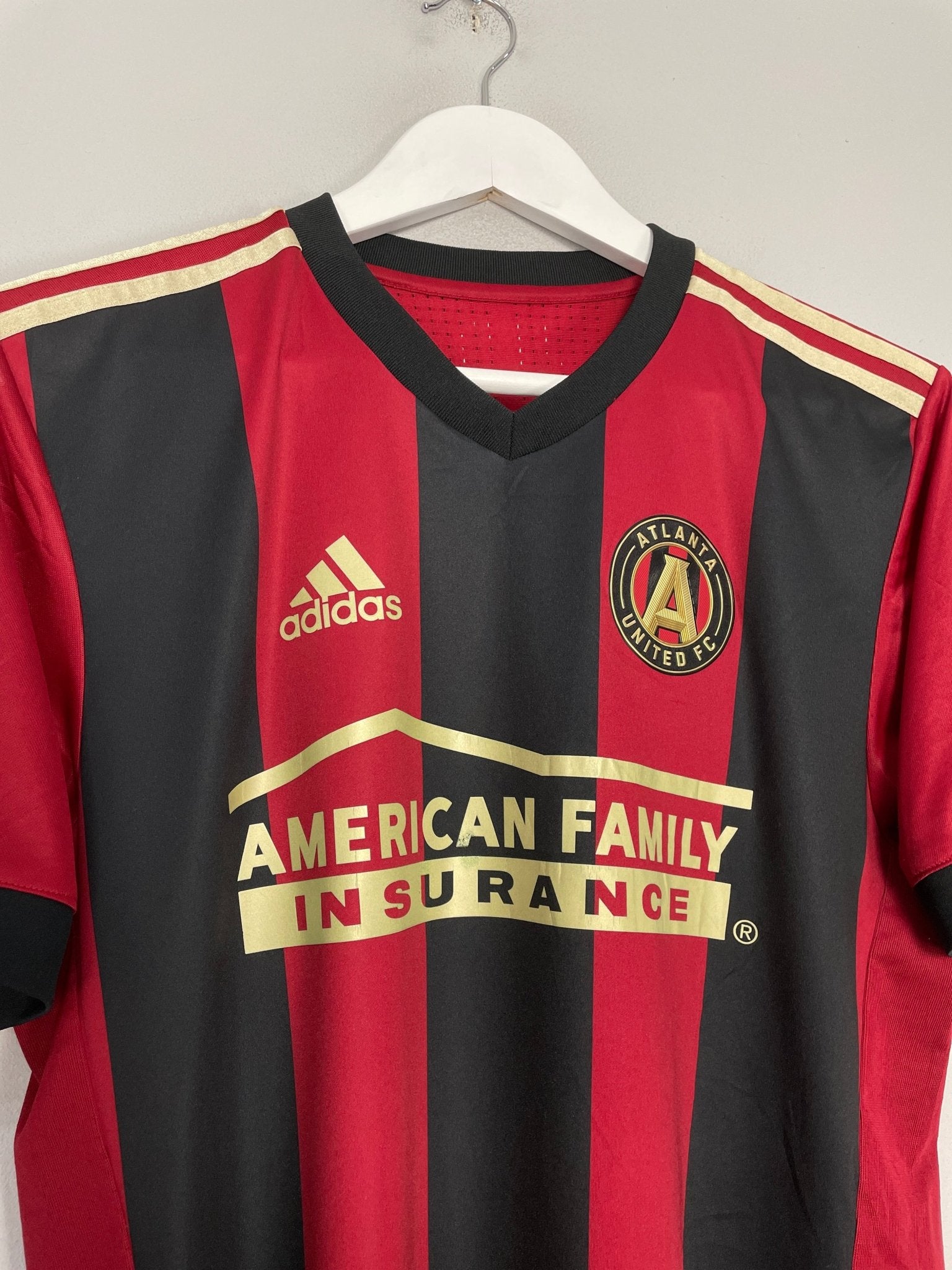 Shop 2016/17 ATLANTA UNITED ALMIRON #10 HOME SHIRT (M) ADIDAS, classic football shirts, vintage football shirts & retro soccer jerseys at Cult Kits