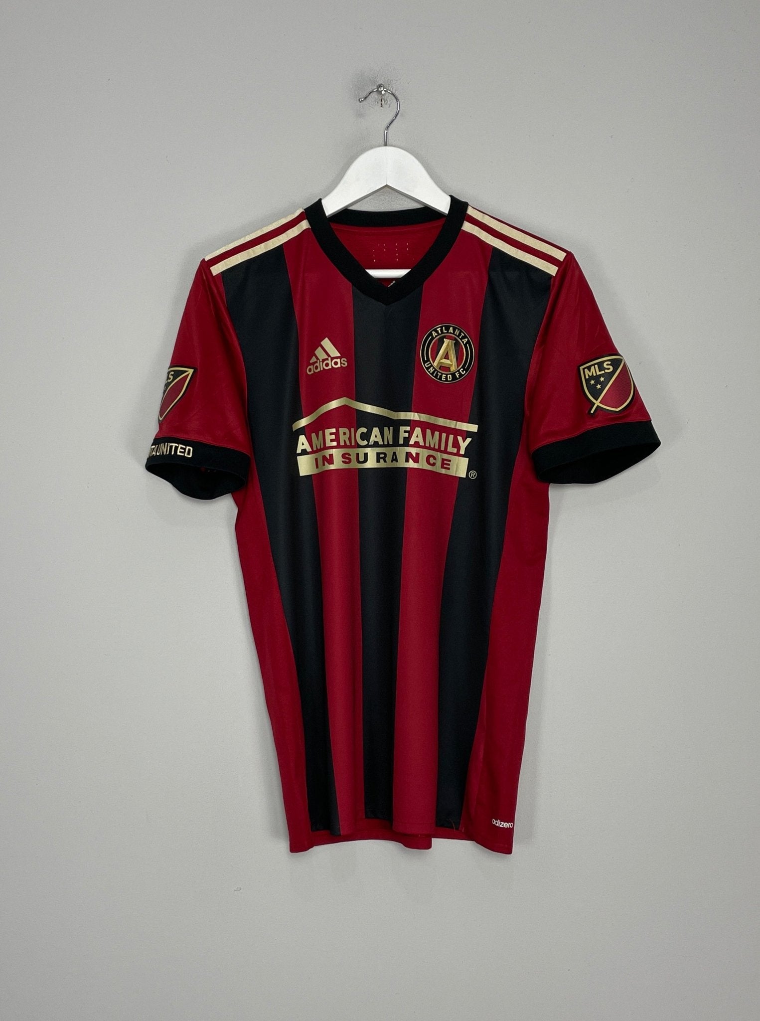 Shop 2016/17 ATLANTA UNITED ALMIRON #10 HOME SHIRT (M) ADIDAS, classic football shirts, vintage football shirts & retro soccer jerseys at Cult Kits