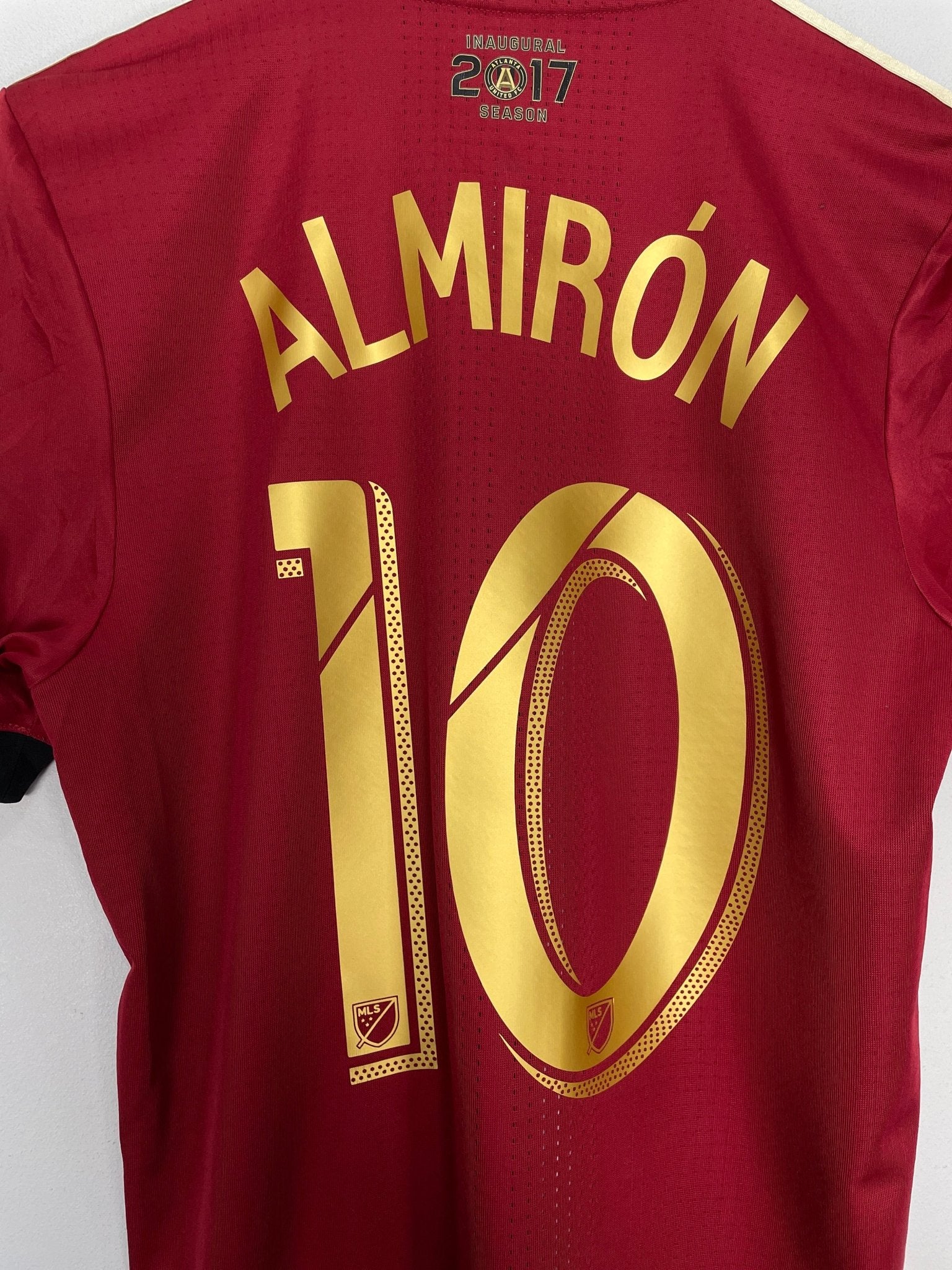 Shop 2016/17 ATLANTA UNITED ALMIRON #10 HOME SHIRT (M) ADIDAS, classic football shirts, vintage football shirts & retro soccer jerseys at Cult Kits