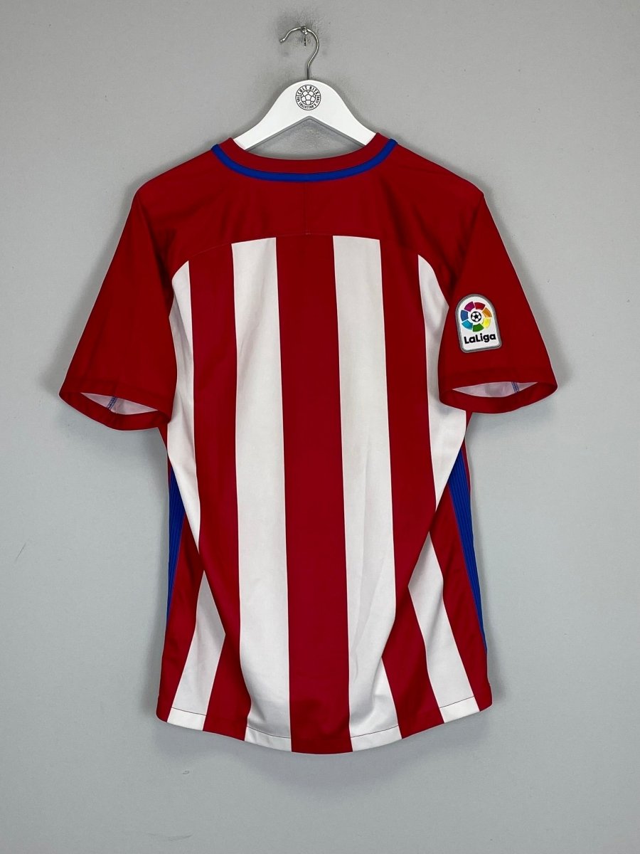2016/17 ATLETICO MADRID HOME SHIRT (M) NIKE - Cult Kits - Medium - Buy Vintage Football Shirts, Authentic Retro Football Shirts For Sale, Classic Football Shirts & Soccer Jersey