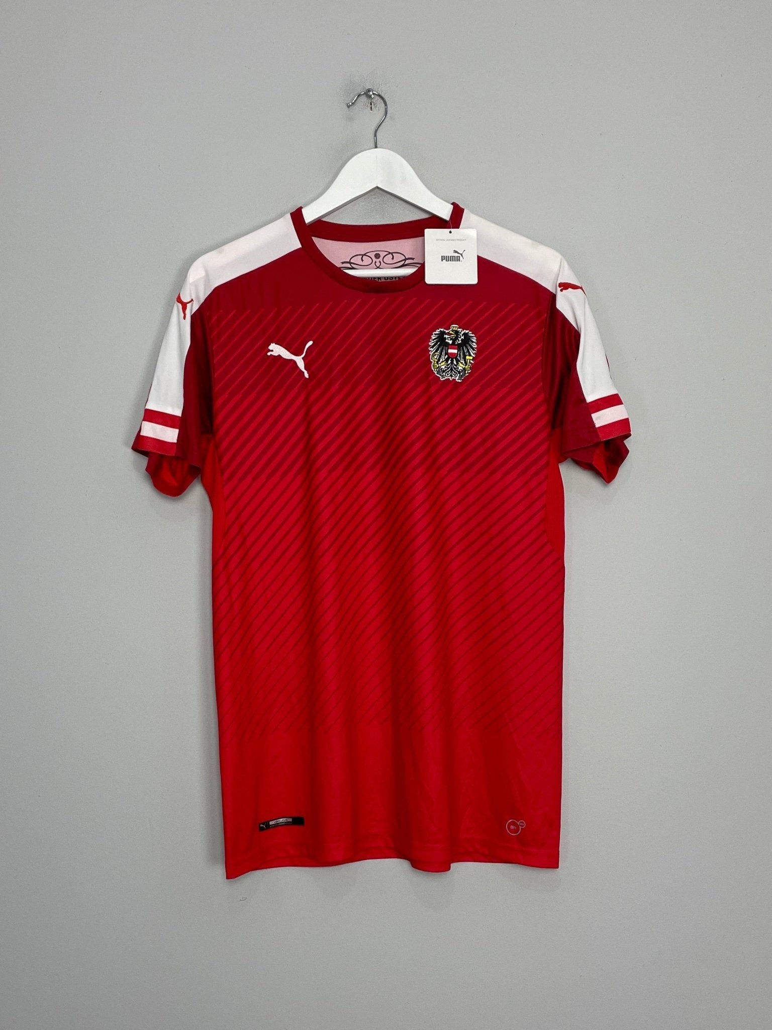 Shop 2016/17 AUSTRIA *BNWT* HOME SHIRT (M) PUMA, classic football shirts, vintage football shirts & retro soccer jerseys at Cult Kits