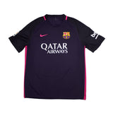 Buy 2016/17 Barcelona Messi 10 Away Shirt (L) Nike ~ Free worldwide shipping ~ Authentic Vintage Football Shirts from Cult Kits