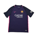 Buy 2016/17 Barcelona Messi 10 Away Shirt (L) Nike ~ Free worldwide shipping available ~ Authentic Vintage Football Shirts from Cult Kits