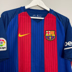 Shop 2016/17 BARCELONA MESSI #10 HOME SHIRT (L) NIKE, classic football shirts, vintage football shirts & retro soccer jerseys at Cult Kits