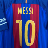 Shop 2016/17 BARCELONA MESSI #10 HOME SHIRT (XL) NIKE, classic football shirts, vintage football shirts & retro soccer jerseys at Cult Kits
