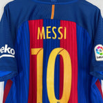 2016/17 BARCELONA MESSI 10 HOME SHIRT (XL) NIKE - Cult Kits - XL - Buy Vintage Football Shirts, Authentic Retro Football Shirts For Sale, Classic Football Shirts & Soccer Jersey