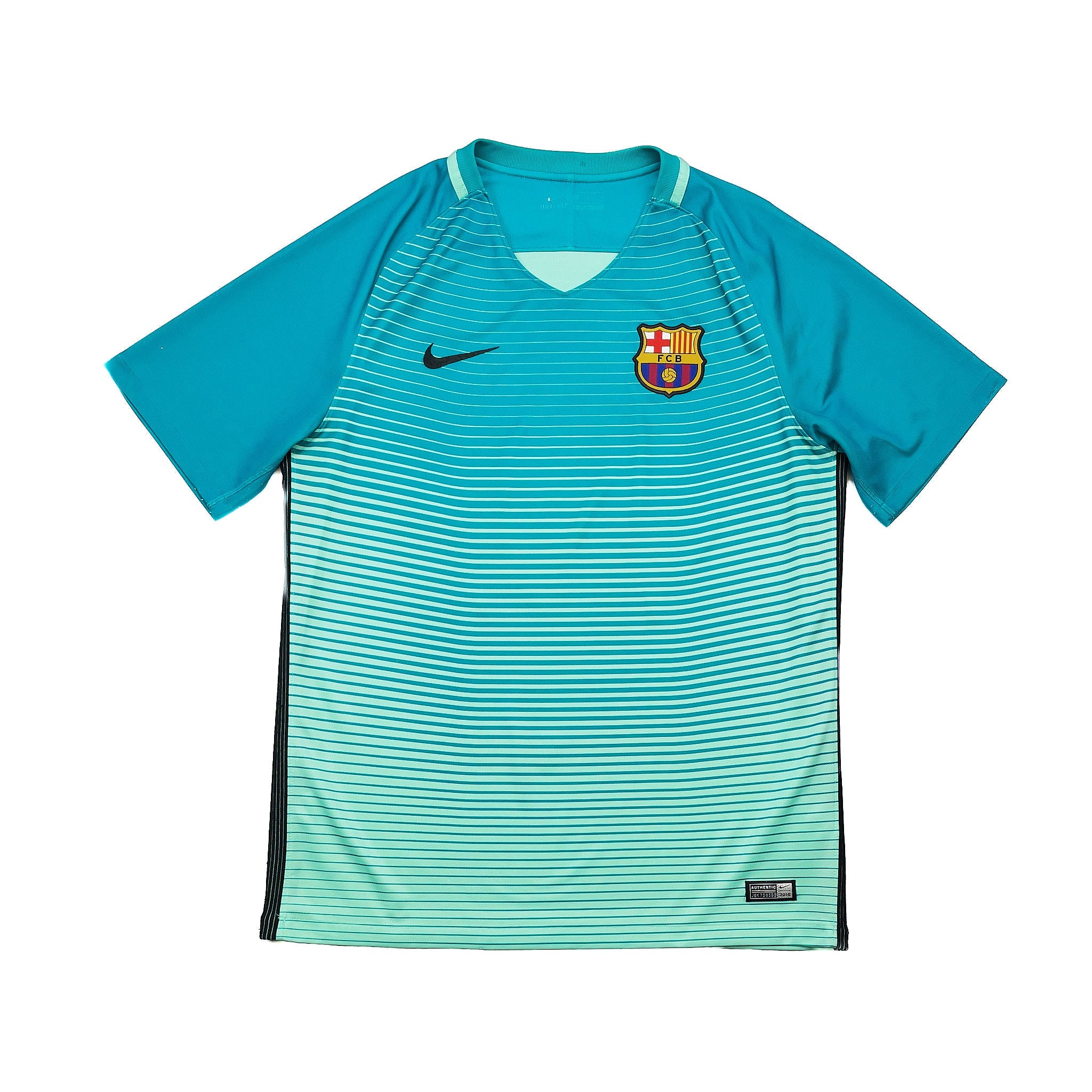 Buy 2016/17 Barcelona Messi 10 Third Shirt (L) Nike ~ Free worldwide shipping ~ Authentic Vintage Football Shirts from Cult Kits