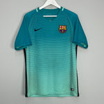 Shop 2016/17 BARCELONA MESSI #10 THIRD SHIRT (M) NIKE, classic football shirts, vintage football shirts & retro soccer jerseys at Cult Kits