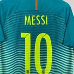 Shop 2016/17 BARCELONA MESSI #10 THIRD SHIRT (M) NIKE, classic football shirts, vintage football shirts & retro soccer jerseys at Cult Kits