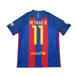 Buy 2016/17 Barcelona Neymar Jr 11 Home Shirt (L) Nike ~ Free worldwide shipping available ~ Authentic Vintage Football Shirts from Cult Kits