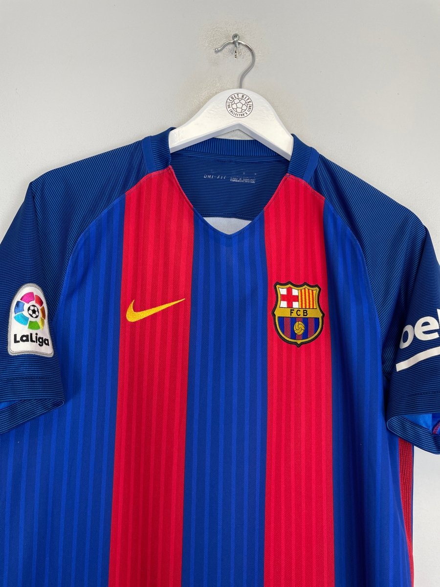 2016/17 BARCELONA NEYMAR JR 11 HOME SHIRT (M) NIKE - Cult Kits - Medium - Buy Vintage Football Shirts, Authentic Retro Football Shirts For Sale, Classic Football Shirts & Soccer Jersey