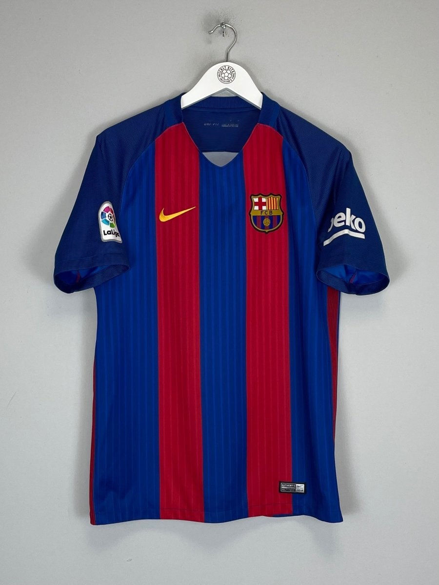 2016/17 BARCELONA NEYMAR JR 11 HOME SHIRT (M) NIKE - Cult Kits - Medium - Buy Vintage Football Shirts, Authentic Retro Football Shirts For Sale, Classic Football Shirts & Soccer Jersey