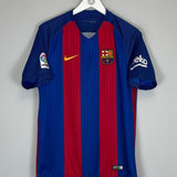 2016/17 BARCELONA NEYMAR JR 11 HOME SHIRT (M) NIKE - Cult Kits - Medium - Buy Vintage Football Shirts, Authentic Retro Football Shirts For Sale, Classic Football Shirts & Soccer Jersey