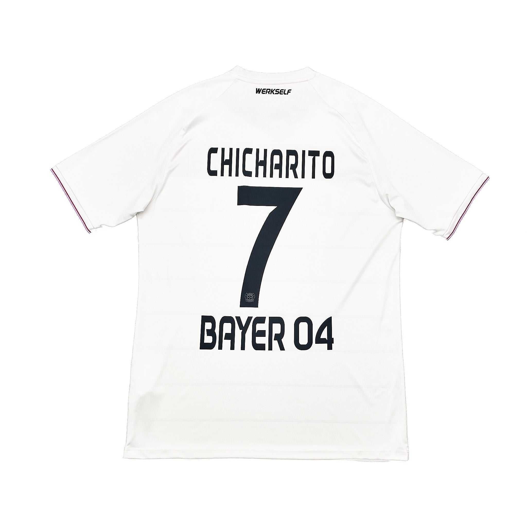 Buy 2016/17 Bayer Leverkusen Chicharito 7 Third Shirt (L) Jako ~ Free worldwide shipping available ~ Authentic Vintage Football Shirts from Cult Kits