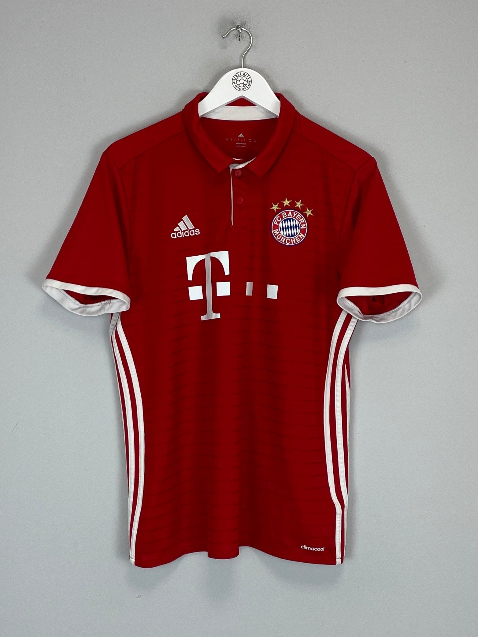 Shop 2016/17 BAYERN MUNICH ALONSO #14 HOME SHIRT (L) ADIDAS, classic football shirts, vintage football shirts & retro soccer jerseys at Cult Kits