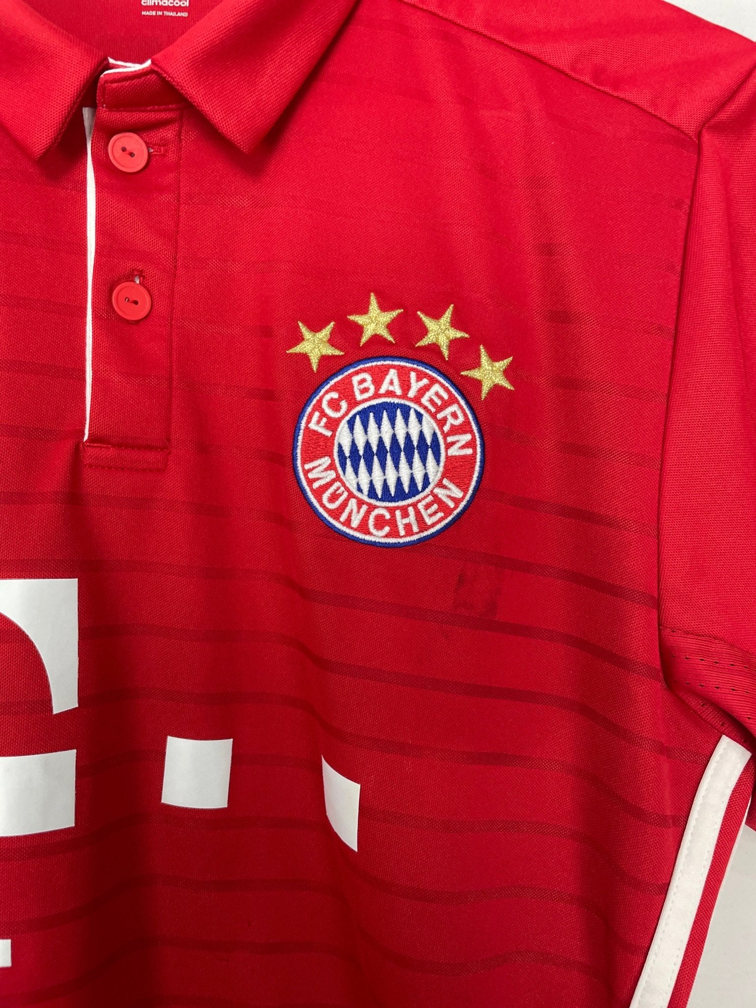 Shop 2016/17 BAYERN MUNICH HOME SHIRT (M) ADIDAS, classic football shirts, vintage football shirts & retro soccer jerseys at Cult Kits